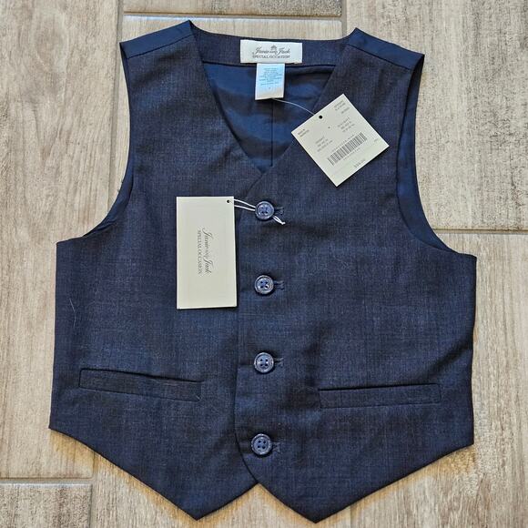 Janie and Jack Other - Janie and Jack Wool Dress Vest Boys Size 4 Formal Special Occasion Wedding NEW‎